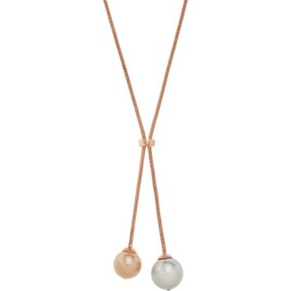 Emporio Armani women's Necklace with pearls bicolor-EGS2145221