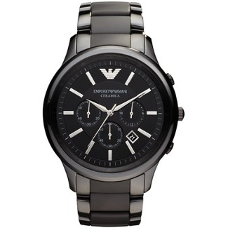 Emporio Armani black Ceramic Uhren-AR1451