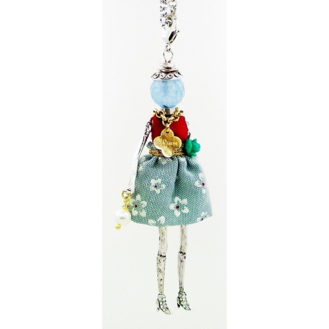 The Carose necklace with pendant and doll dress spring