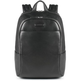 Shiny leather zippered Backpack piquadro Modus-CA3214MO/N