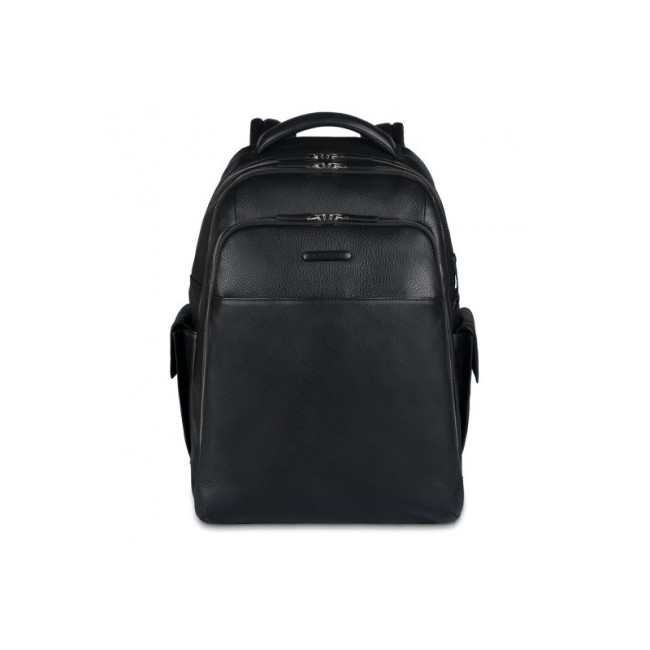 Halb deckend Taschen Leder Rucksack-Piquadro Modus CA3444MO/N