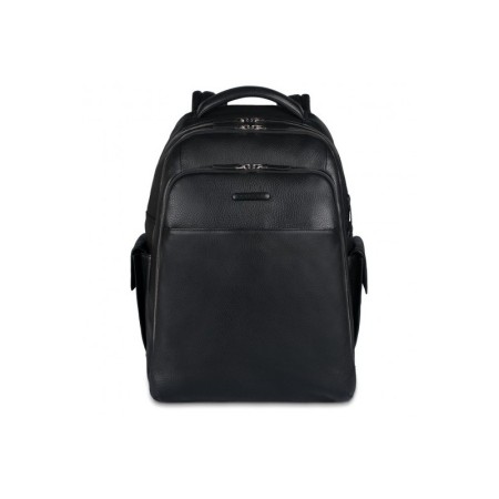 Halb deckend Taschen Leder Rucksack-Piquadro Modus CA3444MO/N