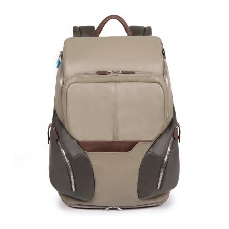 CA3773OS/Dove leather Backpack-piquadro Coleos square TO