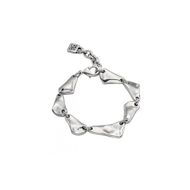 One bracelet de50 Seaweed sea glass and metal