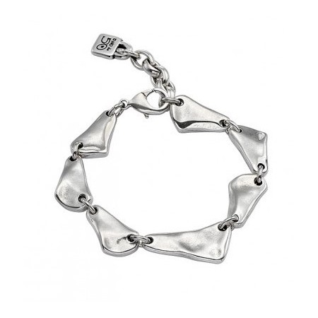 One bracelet de50 Seaweed sea glass and metal