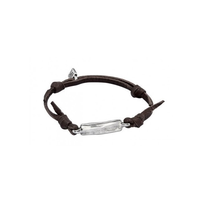Ein Armband de50 geblendet werden Leder und Metall