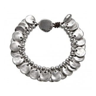 De50 metal circles bracelet One Heavy Rain