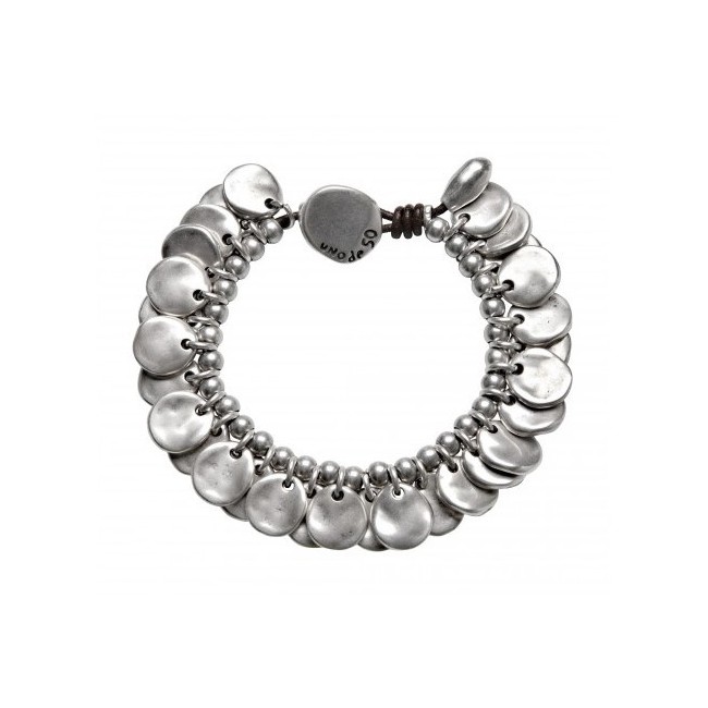 Bracciale Uno de50 Heavy Rain metallo cerchi