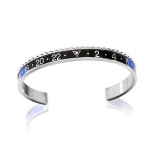 Steel Blue and white bracelet Speedometer