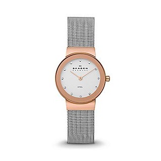 Skagen women's watch stainless 358SRSC Rosé Freja