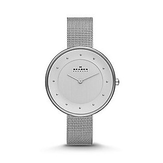 Skagen Damen Uhr Gitte Silber groß-SKW2140