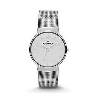 Skagen Damen zu sehen, Nicoline weiß und Silber-SKW2075