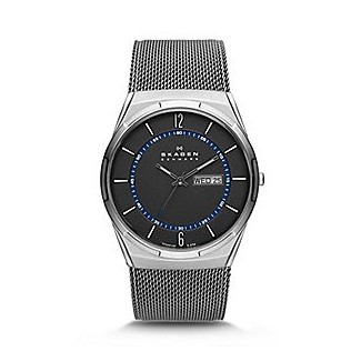 Orologio uomo Skagen Melbye grigio blu - SKW6078