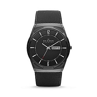 Orologio uomo Skagen Melbye nero brunito- SKW6006