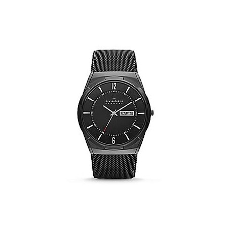 Orologio uomo Skagen Melbye nero brunito- SKW6006