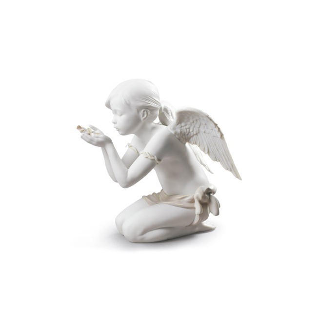 Scultura in Porcellana Lladrò Un soffio di Fantasia