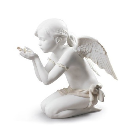 Scultura in Porcellana Lladrò Un soffio di Fantasia
