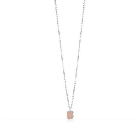 Tous-Collier mit Rosenquarz Anhänger-215434550