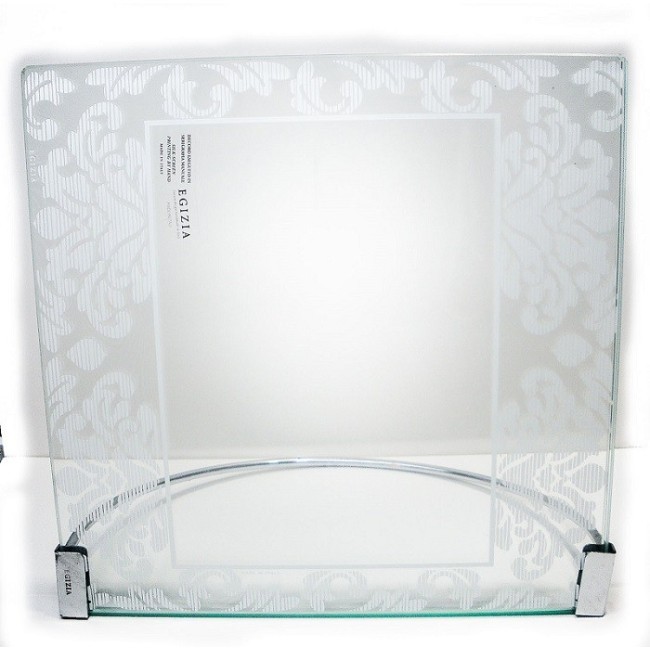 Egyptian silver decorated frame verto