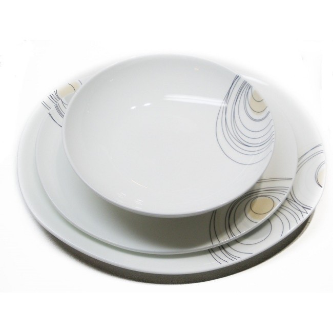 Porcelain service Domino Universe