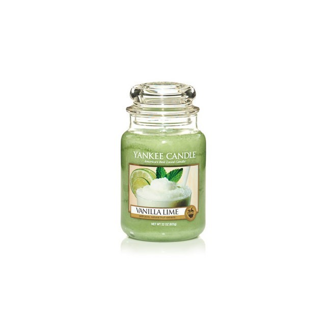 Große Kerze Yankee Candle mit Glasbehälter