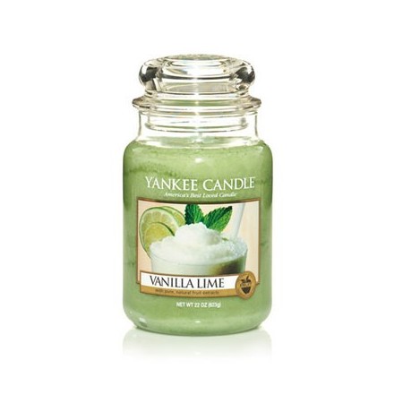 Candela grande Yankee Candle con contenitore in vetro