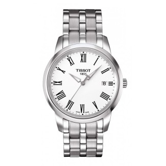 Orologio Tissot Classic Dream Gent bianco - T0334101101301