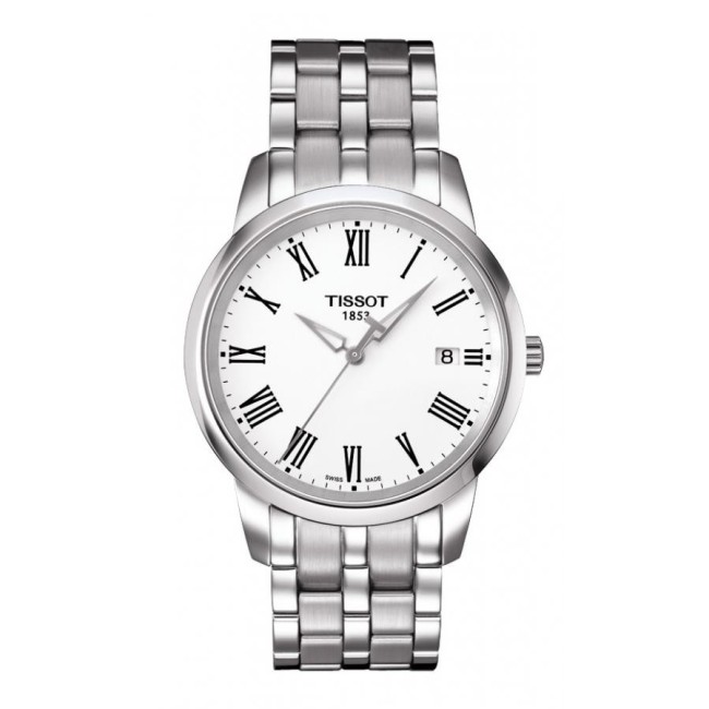 Orologio Tissot Classic Dream Gent bianco - T0334101101301