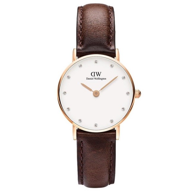 Watch Daniel Wellington woman Classy Bristol Leather Brown