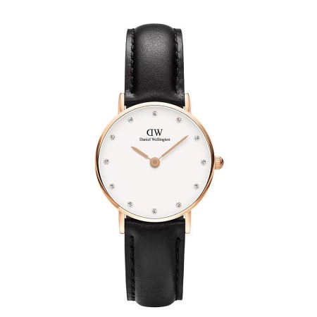Sehen Sie Daniel Wellington Frau Classy Sheffield Vintage Leder