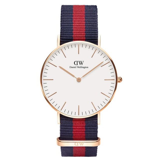 Watch unisex Classic Oxford Daniel Wellington rose red