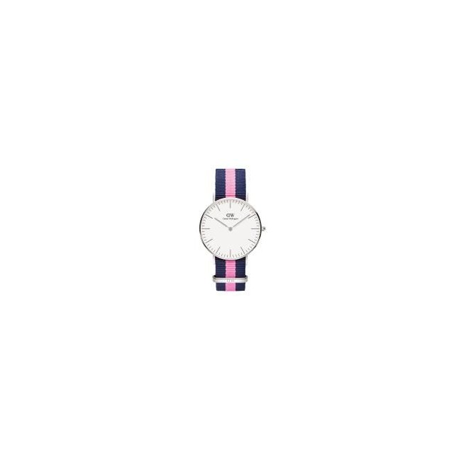 Sehen Sie Daniel Wellington Unisex Silber edel Winchester Rosa