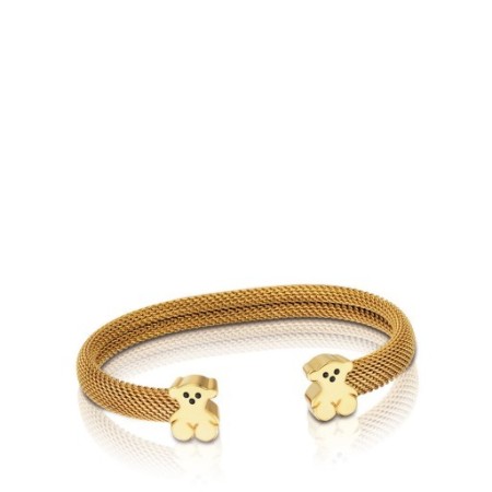 Bracciale  semirigido Tous Sweet Dolls in argento placcato oro - 411991530