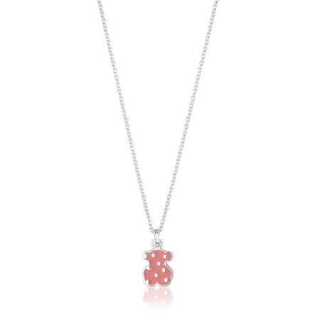 Collana Tous Face con Orso smaltato rosa - 612634630