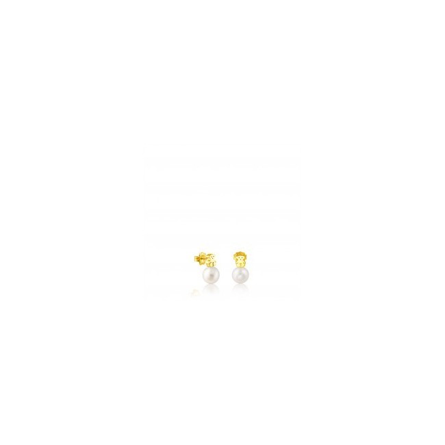 Studs Tous Bear earrings with Pearl-214,833,000