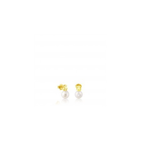 Studs Tous Bear earrings with Pearl-214,833,000