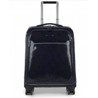 Piquadro Trolley cabina slim linea Blue Square nera - BV3849B2/N
