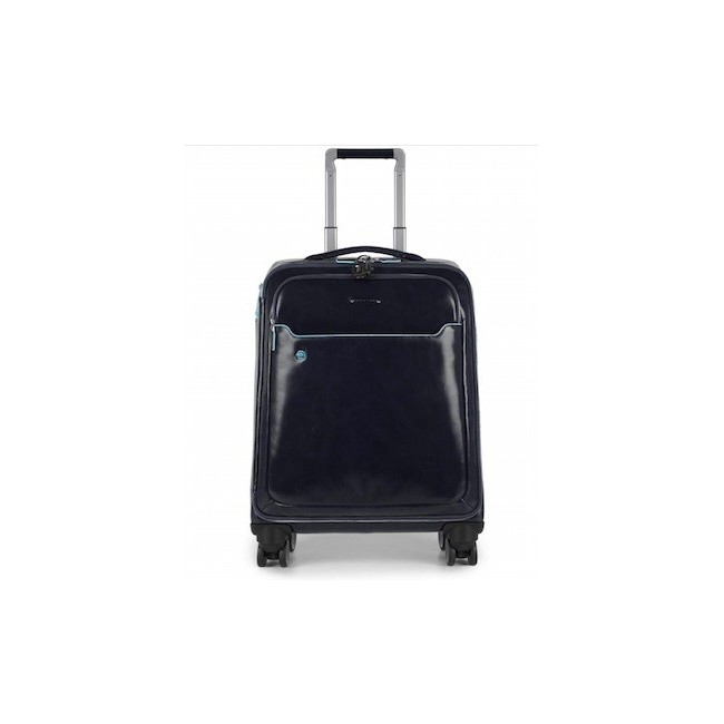 Piquadro Trolley cabina slim linea Blue Square nera - BV3849B2/N