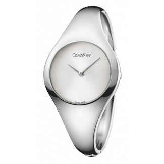 Calvin Klein Damen nackte Laufwerk Silber-K7G2M116