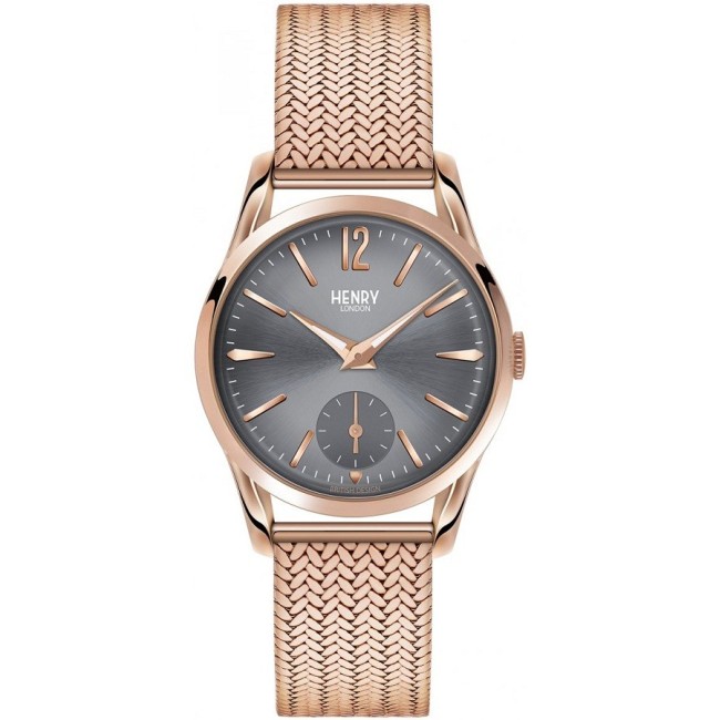 Orologio vintage donna Henry London Finchley rosè