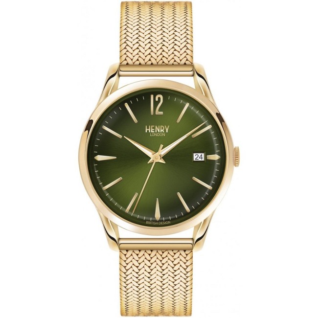 Orologio vintage Henry London Chiswick dorato
