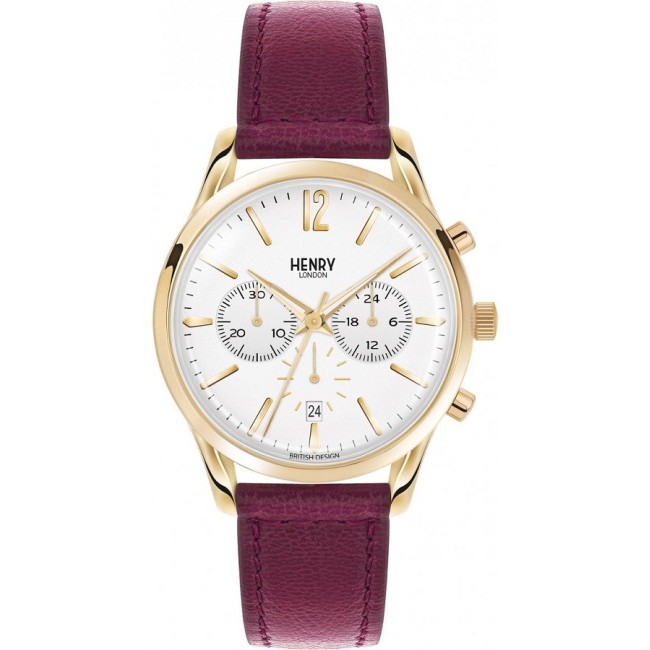 Orologio vintage Henry London Holborn dorato