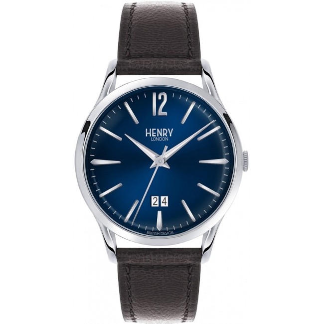 Vintage silver watch Henry Hyde