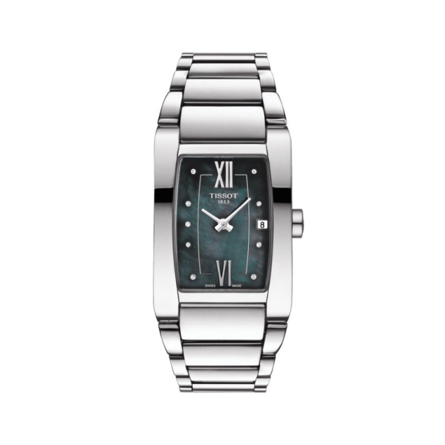Tissot Generosi-T watch-rectangular diamonds