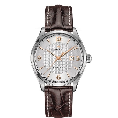 Jazzmaster Viewmatic mens watch silver-H32755551