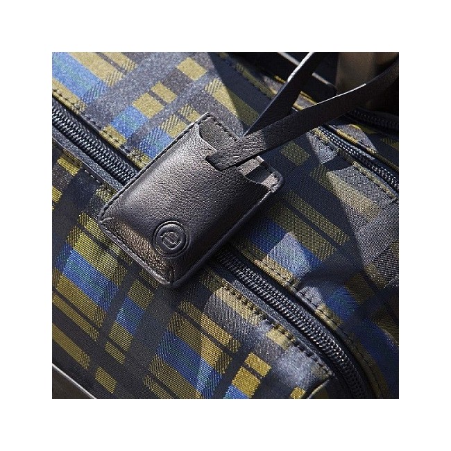 Connequ System-CA3876M2/Trolley Rucksack Piquadro Move2 CHECKBL