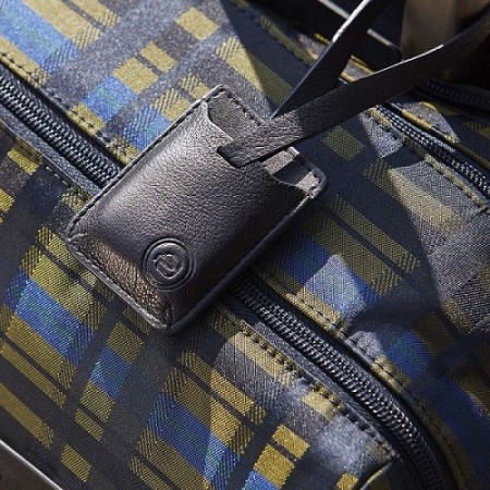 Connequ System-CA3876M2/Trolley Rucksack Piquadro Move2 CHECKBL