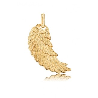 Engelsrufer media Wing pendant in silver gilt-ERW-M-G