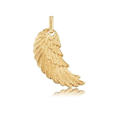 Engelsrufer media Wing pendant in silver gilt-ERW-M-G