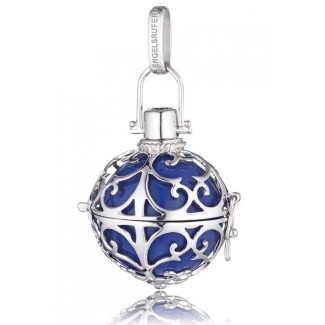 Big Engelsrufer pendant in silver and blue ball-ER-07-L